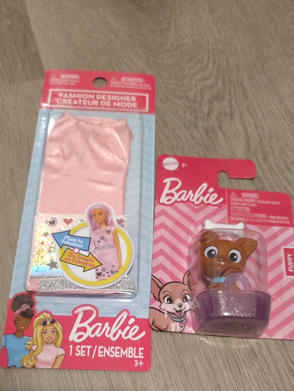 π2PC Barbie Pink Dress & Puppy Accessory Pack